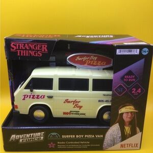 Adventure Force Surfer Boy Pizza Van - Cream